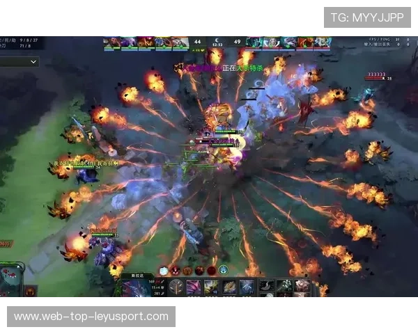 Dota2高地团战四保一阵容完成极限翻盘